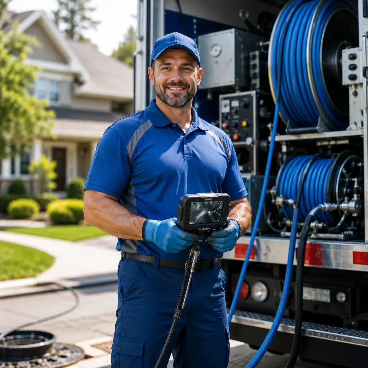 Local outdoor drain cleaning specialists in Lurgan, PA